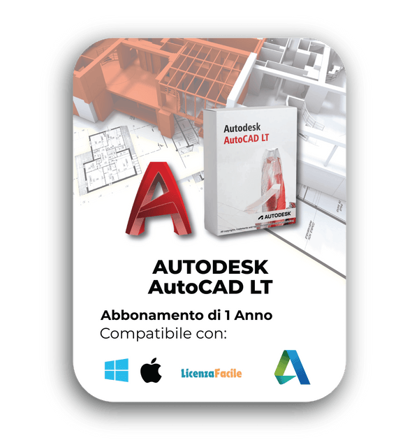 Autodesk AutoCAD LT - licenzafacile