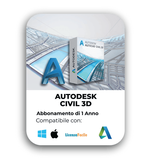 Autodesk Civil 3D - licenzafacile