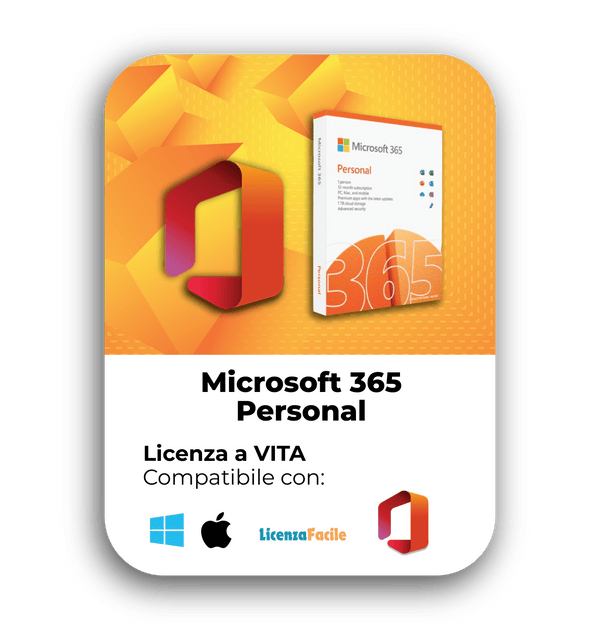 Microsoft 365 Personal - licenzafacile