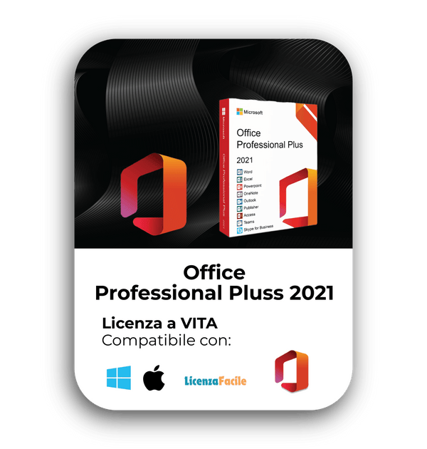 Microsoft Office 2021 Professional Plus - licenzafacile